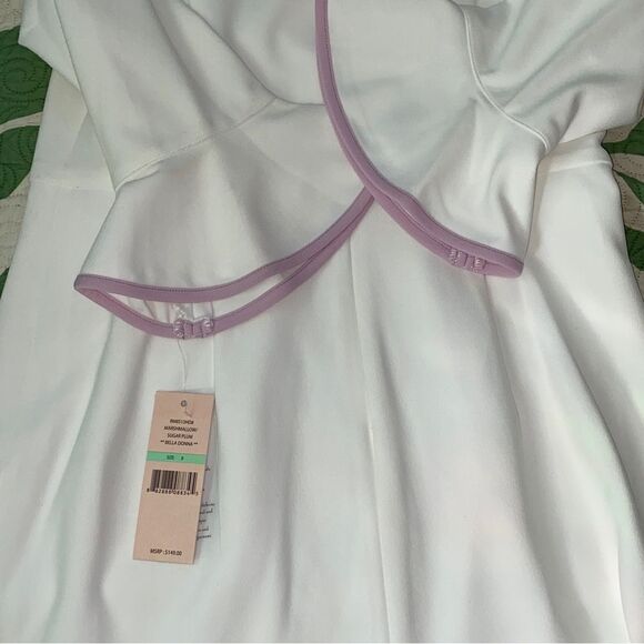 Nanette Lepore Bella Donna Marshmallow Sugarplum Special Occasion Dress Size 8 - Picture 7 of 10